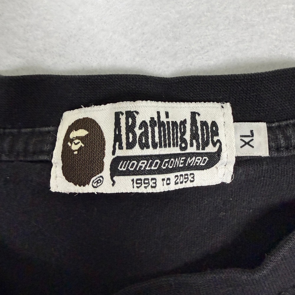 BAPE Kids Black Shark Face Graphic Tee - Short Sleeve - Picture 2 of 13